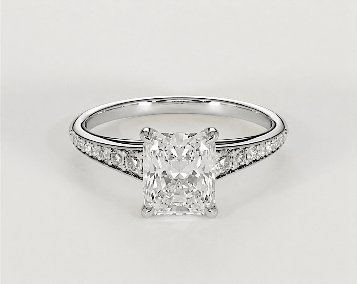 Edith - Radiant - Engagement Rings - Ramzi & Co.®