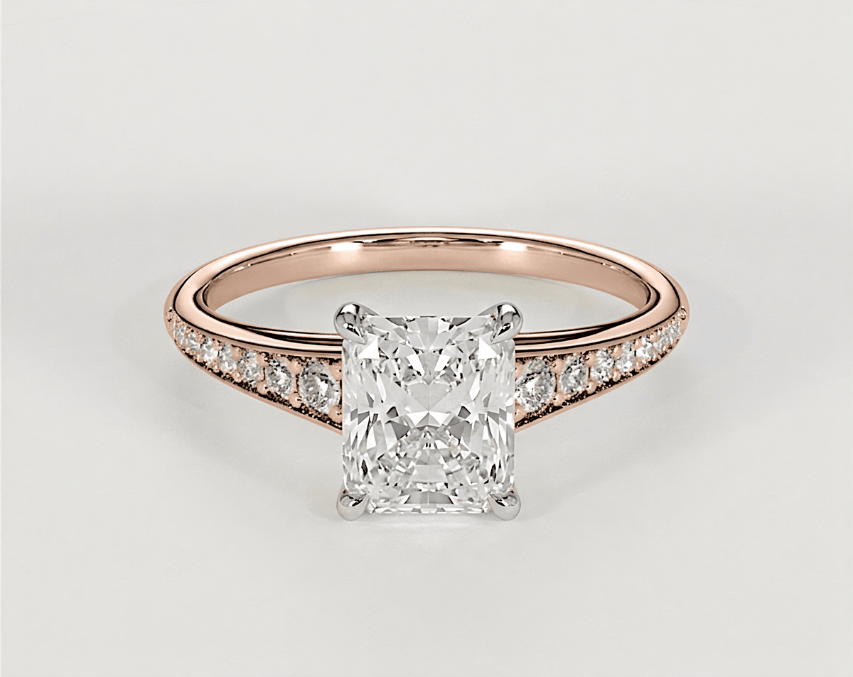 Edith - Radiant - Engagement Rings - Ramzi & Co.®