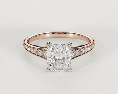 Edith - Radiant - Engagement Rings - Ramzi & Co.®