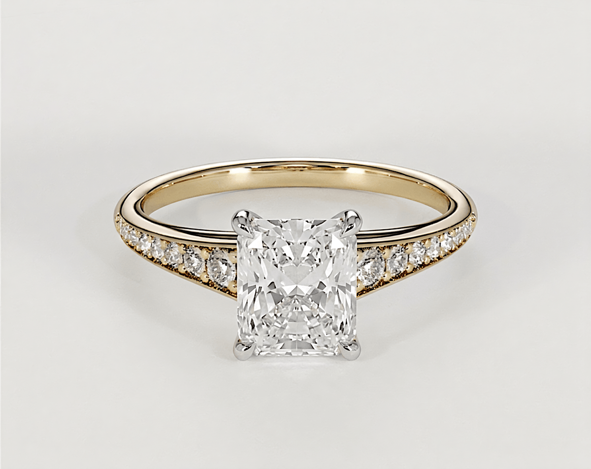 Edith - Radiant - Engagement Rings - Ramzi & Co.®