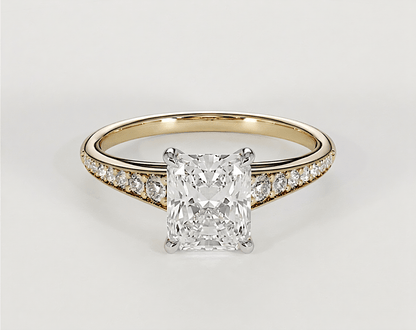 Edith - Radiant - Engagement Rings - Ramzi & Co.®