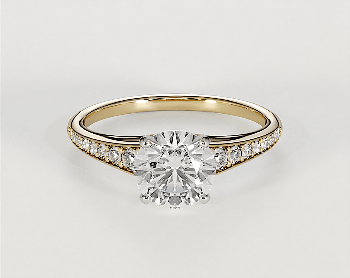 Edith - Round - Engagement Rings - Ramzi & Co.®