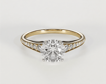 Edith - Round - Engagement Rings - Ramzi & Co.®