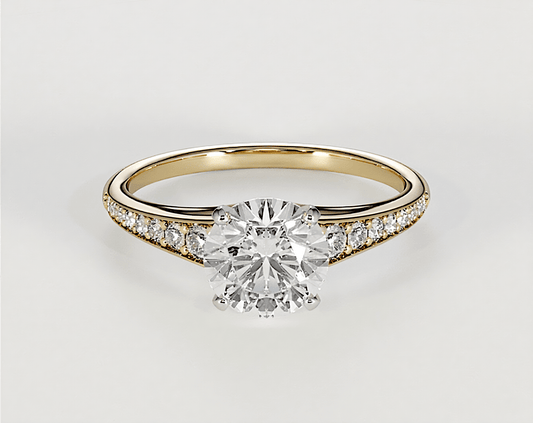 Edith - Round - Engagement Rings - Ramzi & Co.®