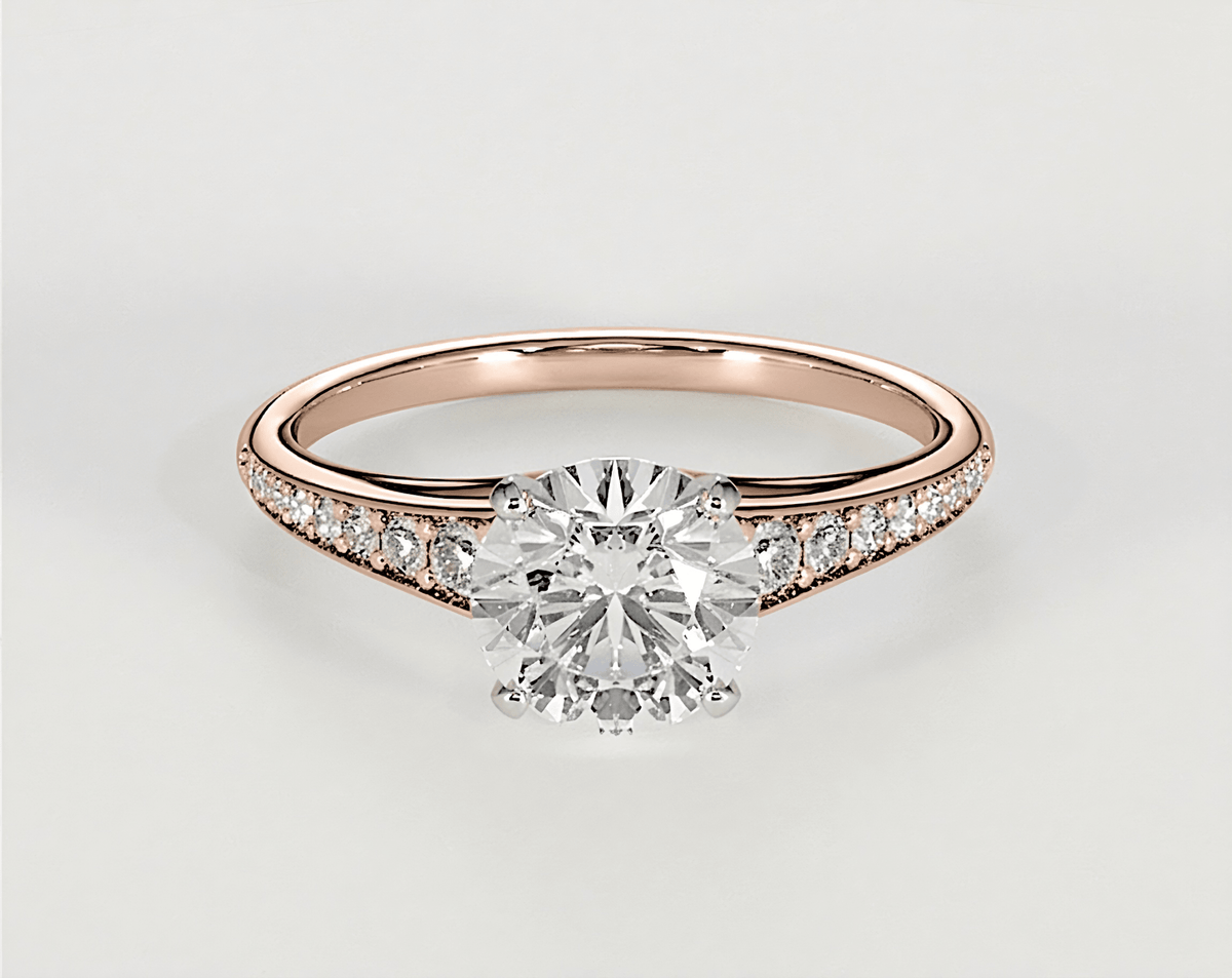 Edith - Round - Engagement Rings - Ramzi & Co.®