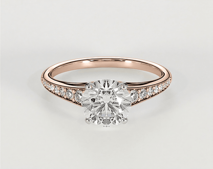 Edith - Round - Engagement Rings - Ramzi & Co.®