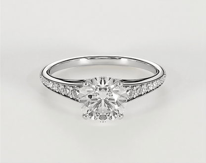 Edith - Round - Engagement Rings - Ramzi & Co.®