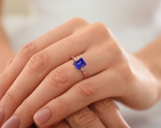 Elaina - Tanzanite Rings - Ramzi & Co.®