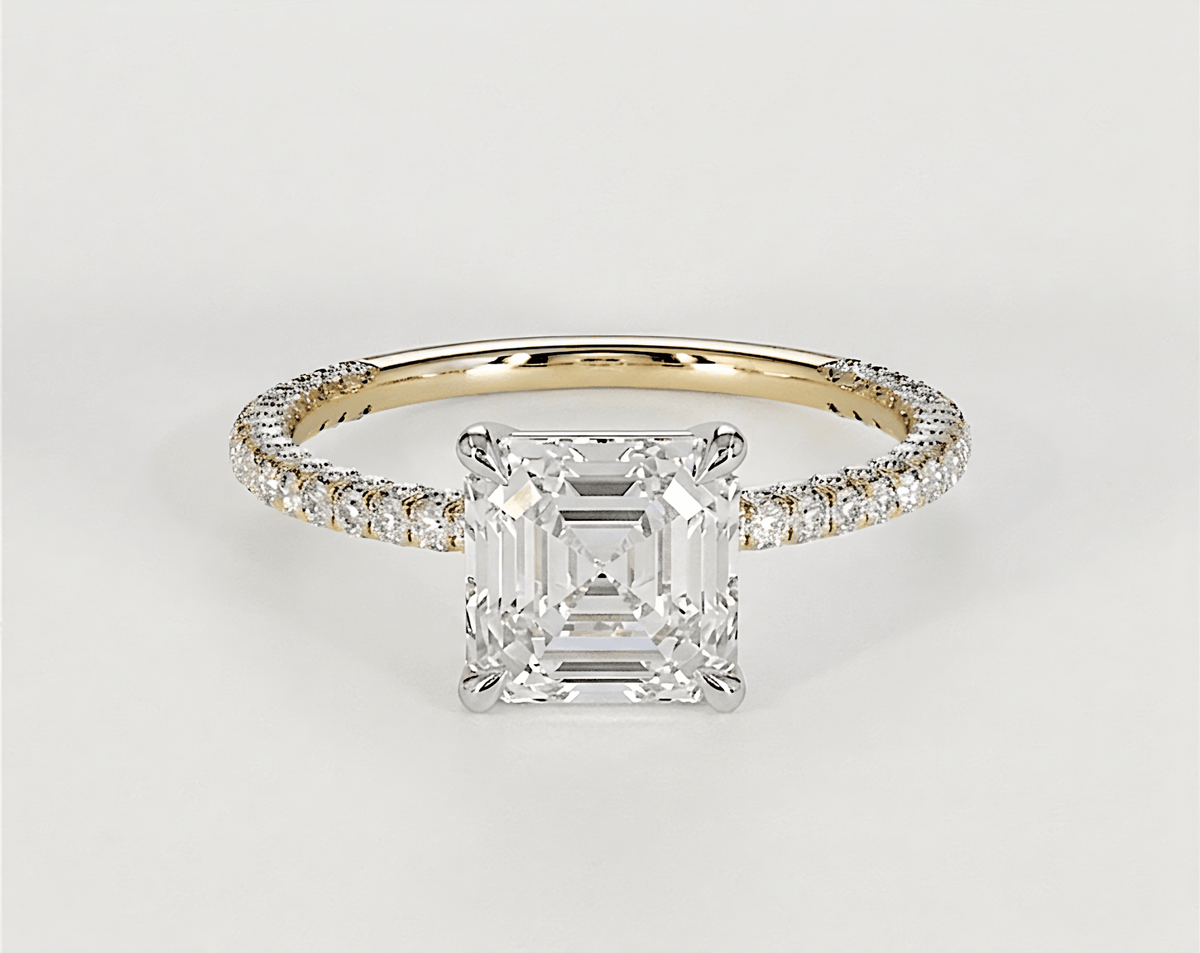 Eleanor - Asscher - Engagement Rings - Ramzi & Co.®