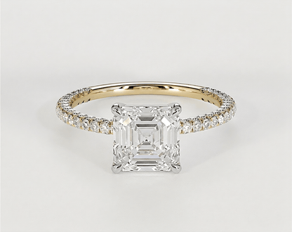 Eleanor - Asscher - Engagement Rings - Ramzi & Co.®