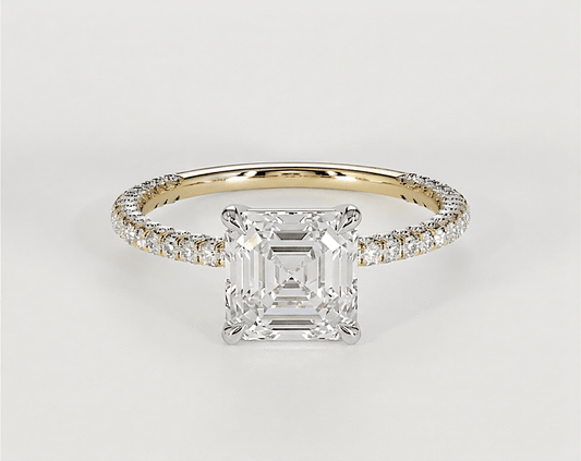 Eleanor - Asscher - Engagement Rings - Ramzi & Co.®