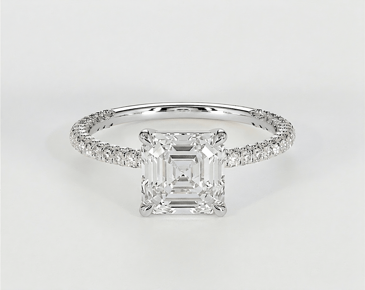 Eleanor - Asscher - Engagement Rings - Ramzi & Co.®