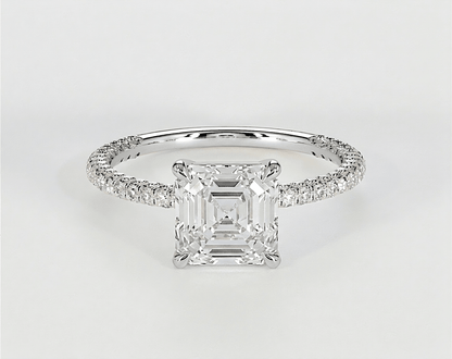 Eleanor - Asscher - Engagement Rings - Ramzi & Co.®