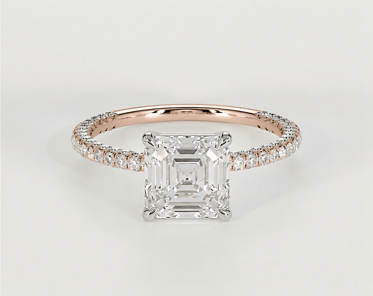 Eleanor - Asscher - Engagement Rings - Ramzi & Co.®