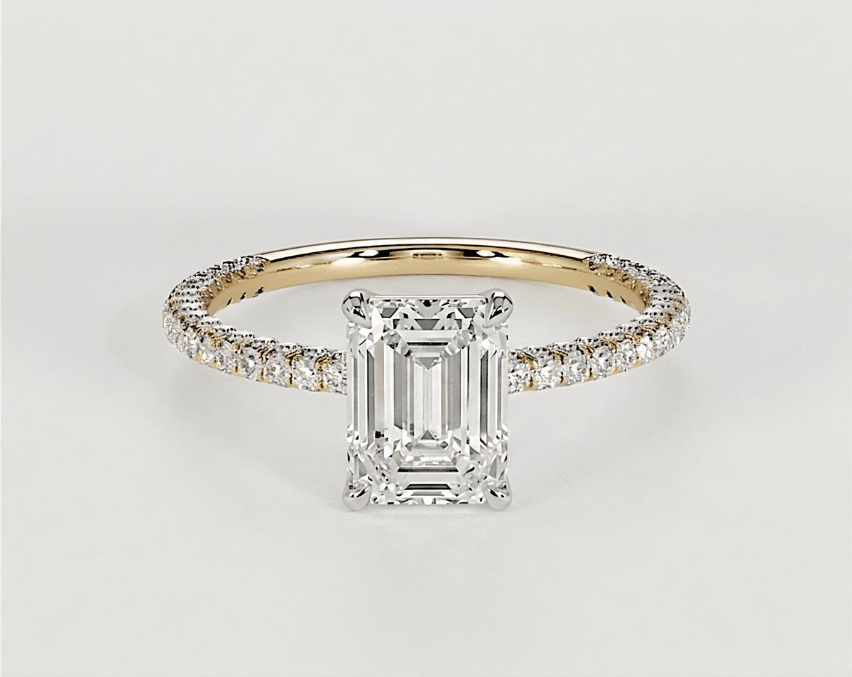 Eleanor - Emerald - Engagement Rings - Ramzi & Co.®