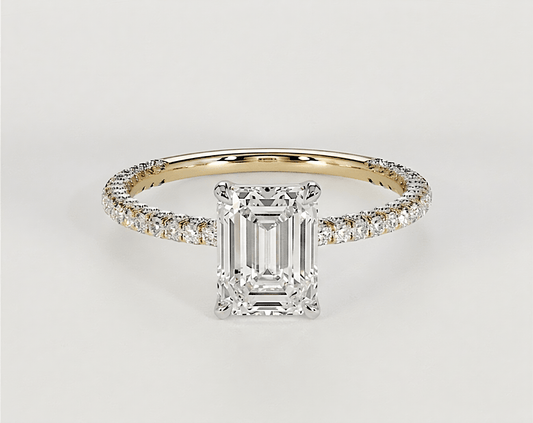 Eleanor - Emerald - Engagement Rings - Ramzi & Co.®