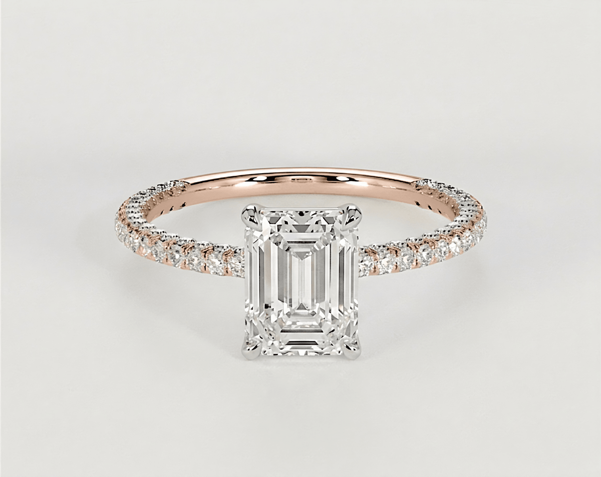 Eleanor - Emerald - Engagement Rings - Ramzi & Co.®
