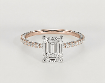 Eleanor - Emerald - Engagement Rings - Ramzi & Co.®