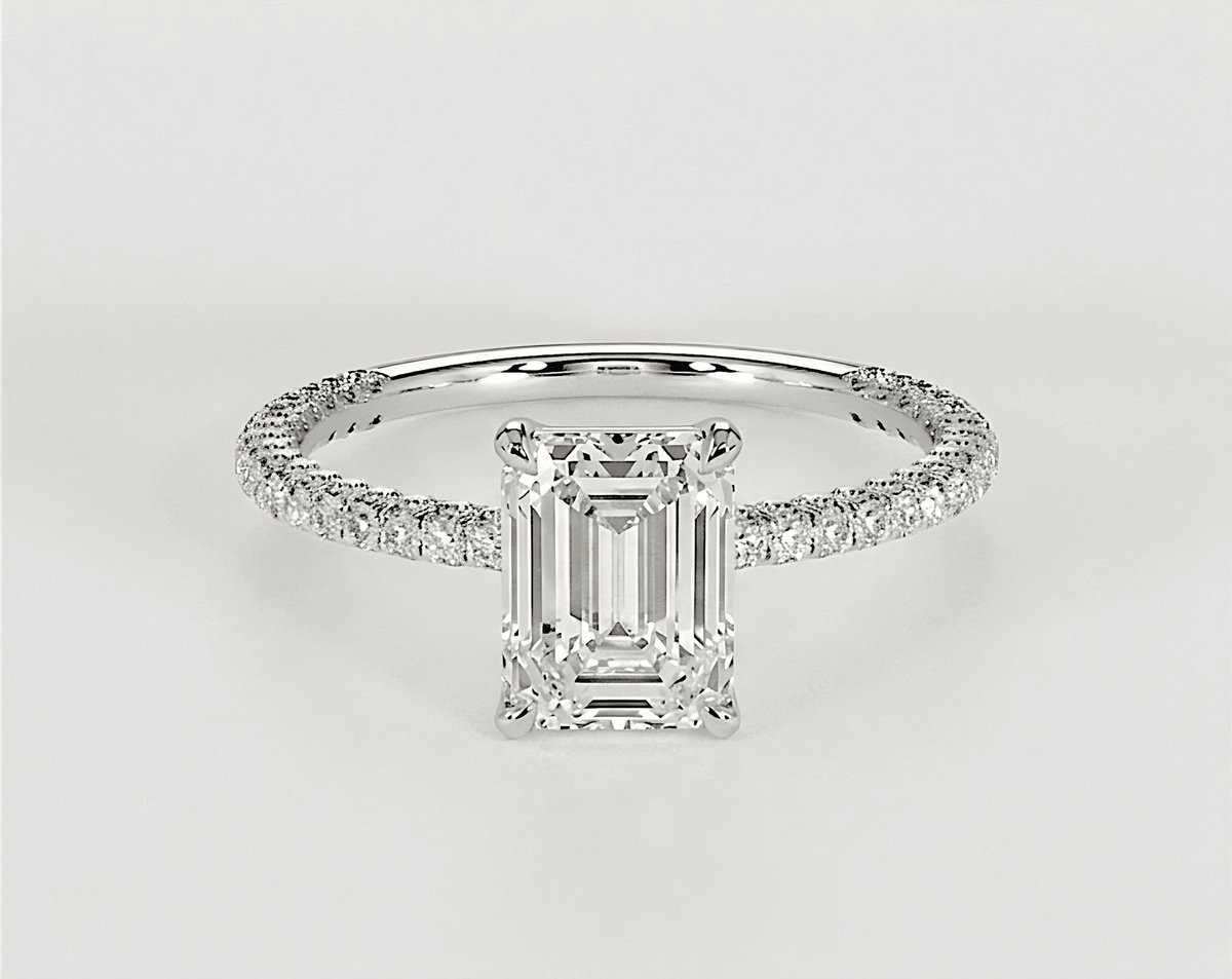 Eleanor - Emerald - Engagement Rings - Ramzi & Co.®