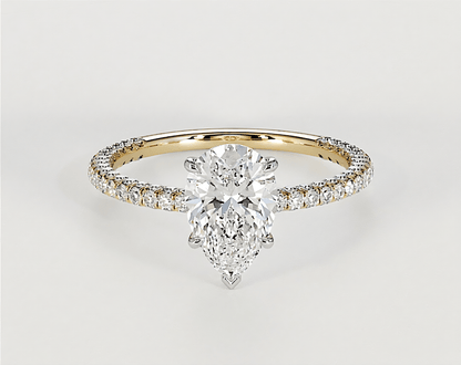 Eleanor - Pear - Engagement Rings - Ramzi & Co.®