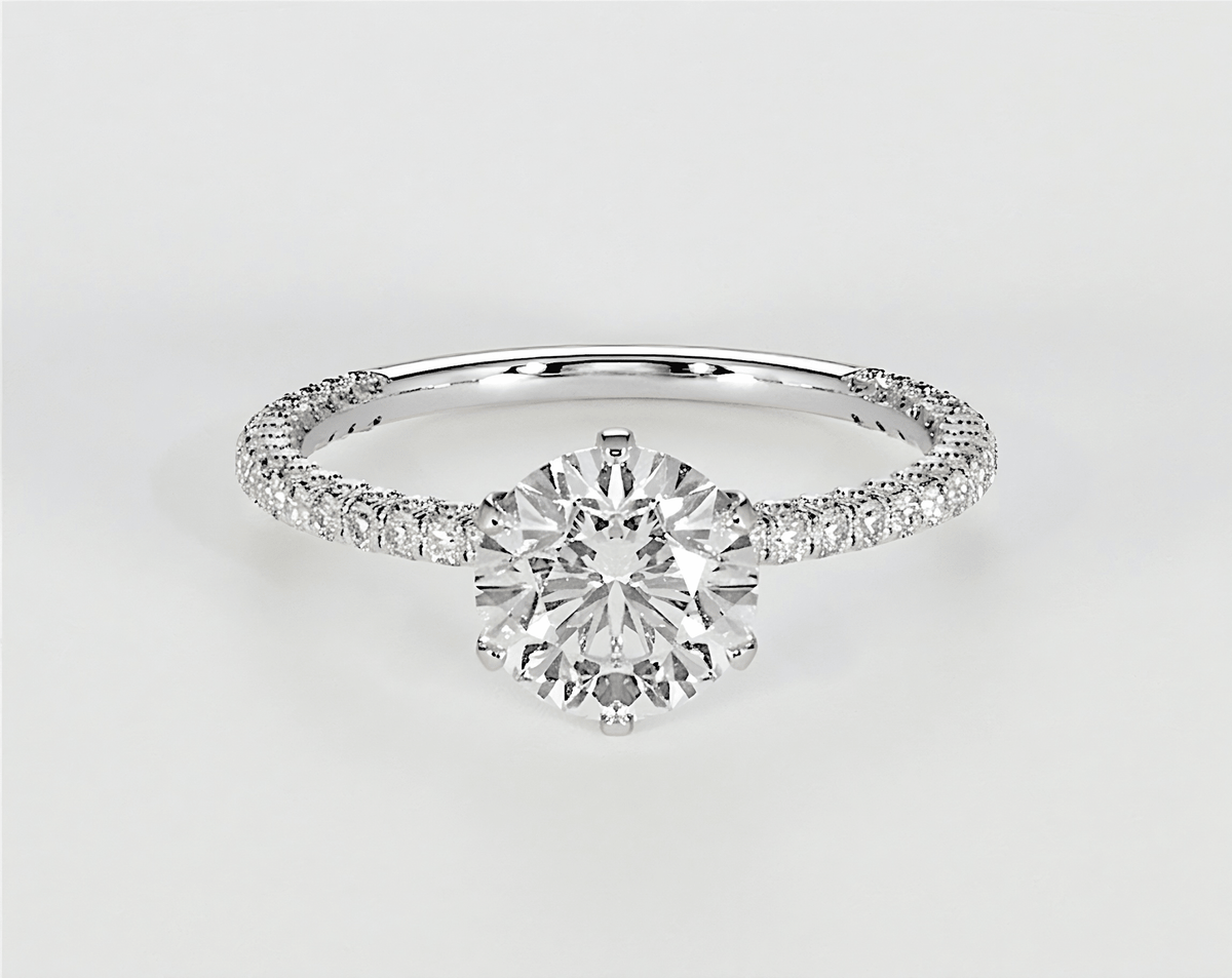 Eleanor - Round - Engagement Rings - Ramzi & Co.®