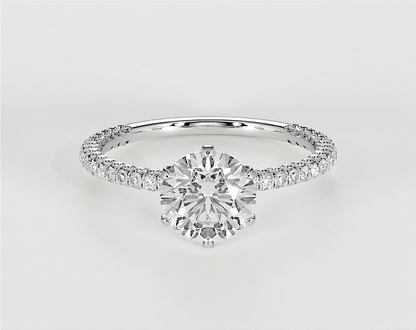 Eleanor - Round - Engagement Rings - Ramzi & Co.®