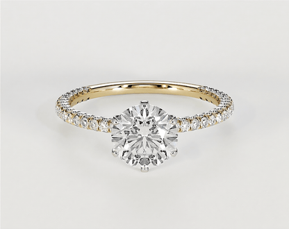 Eleanor - Round - Engagement Rings - Ramzi & Co.®