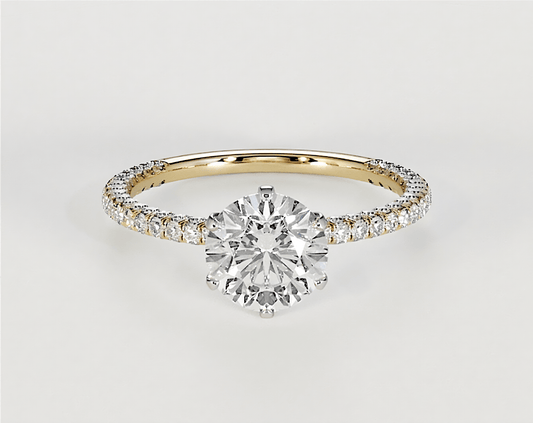 Eleanor - Round - Engagement Rings - Ramzi & Co.®