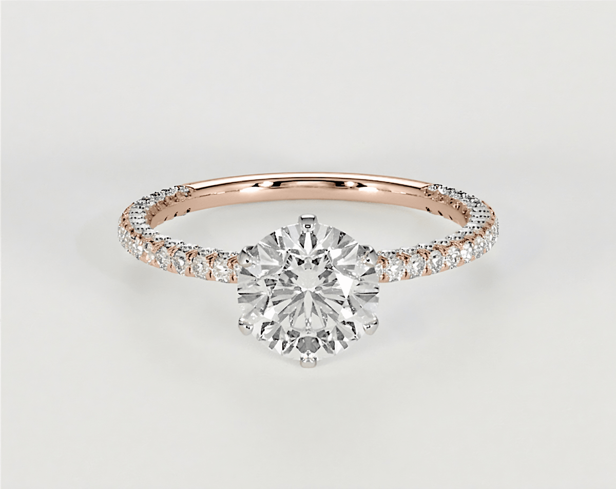 Eleanor - Round - Engagement Rings - Ramzi & Co.®