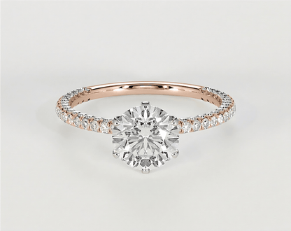 Eleanor - Round - Engagement Rings - Ramzi & Co.®