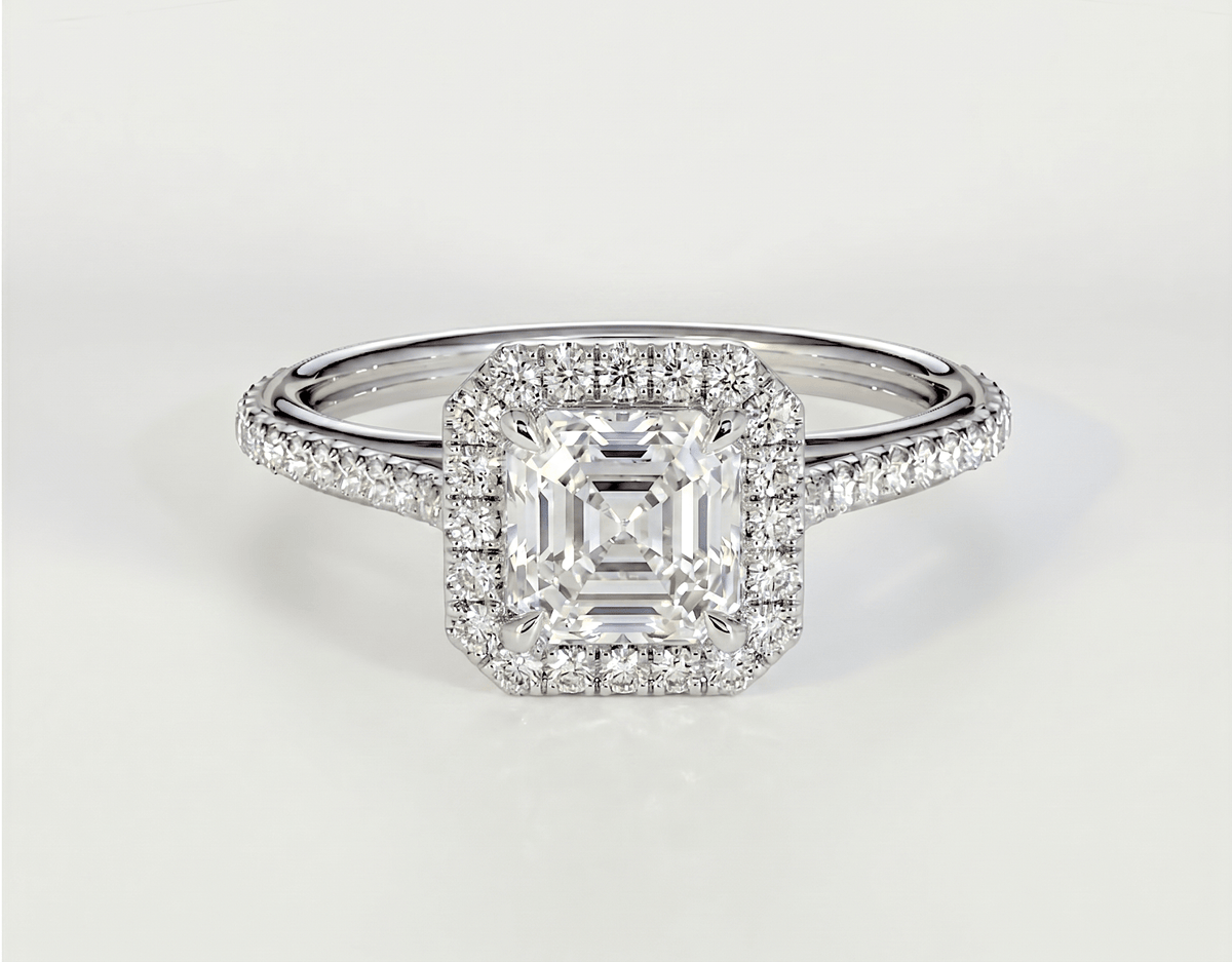 Eliza - Asscher - Engagement Rings - Ramzi & Co.®