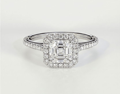 Eliza - Asscher - Engagement Rings - Ramzi & Co.®