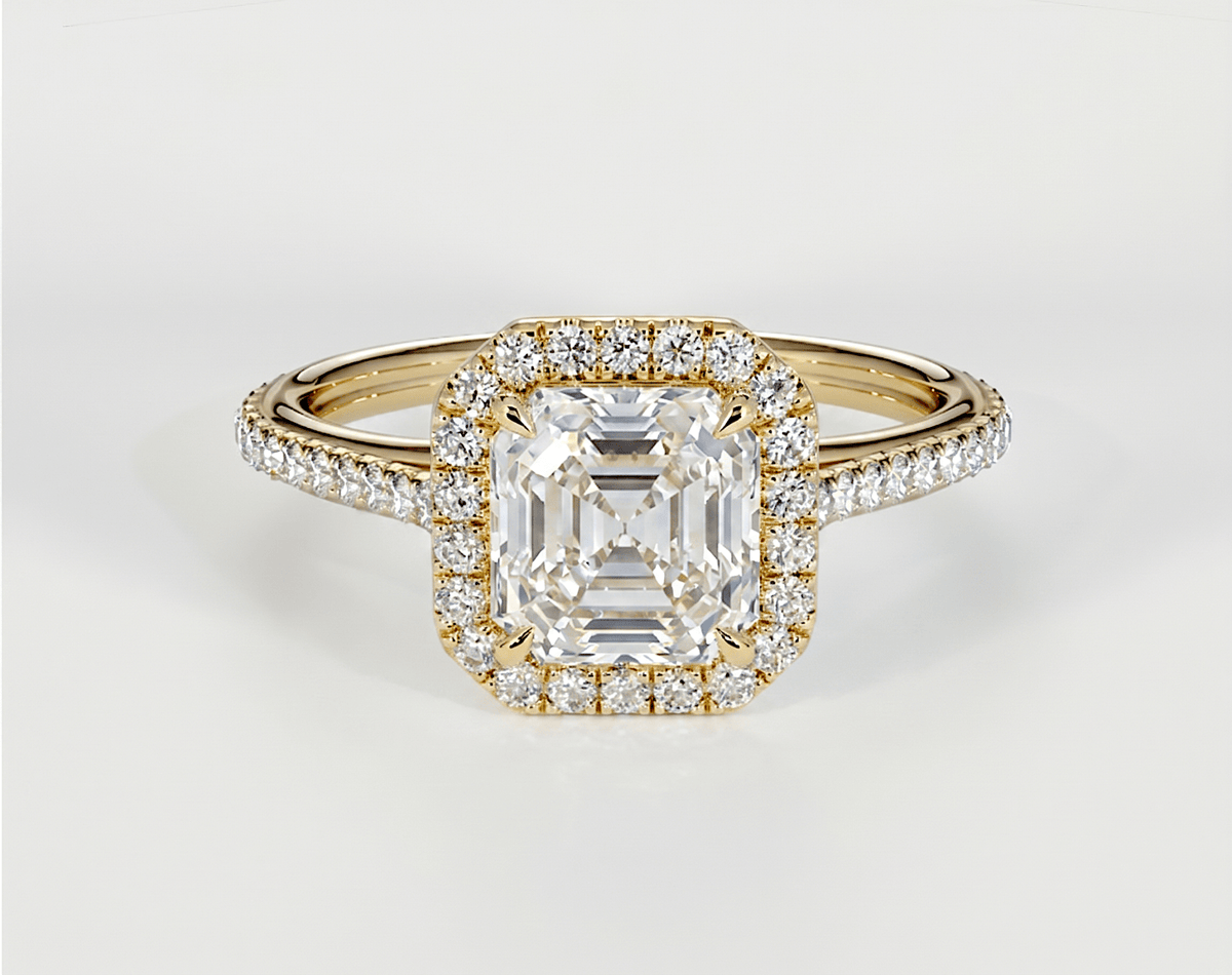 Eliza - Asscher - Engagement Rings - Ramzi & Co.®