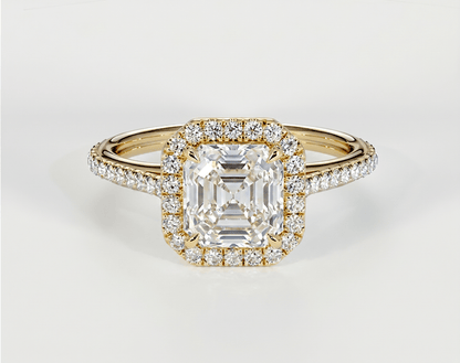 Eliza - Asscher - Engagement Rings - Ramzi & Co.®