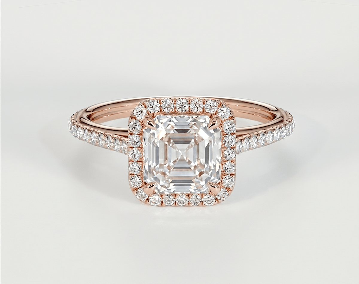 Eliza - Asscher - Engagement Rings - Ramzi & Co.®