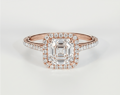 Eliza - Asscher - Engagement Rings - Ramzi & Co.®