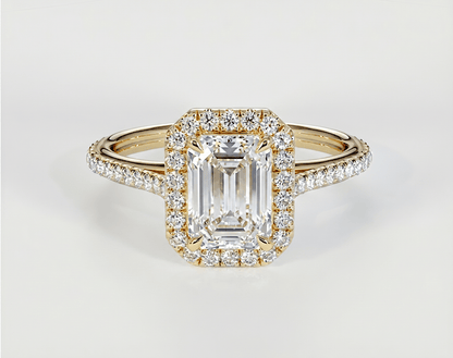 Eliza - Emerald - Engagement Rings - Ramzi & Co.®