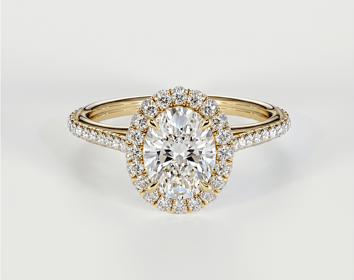Eliza - Oval - Engagement Rings - Ramzi & Co.®