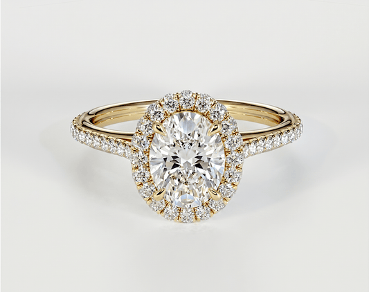 Eliza - Oval - Engagement Rings - Ramzi & Co.®