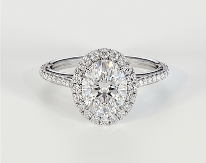 Eliza - Oval - Engagement Rings - Ramzi & Co.®