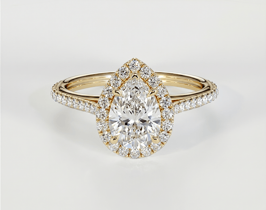Eliza - Pear - Engagement Rings - Ramzi & Co.®