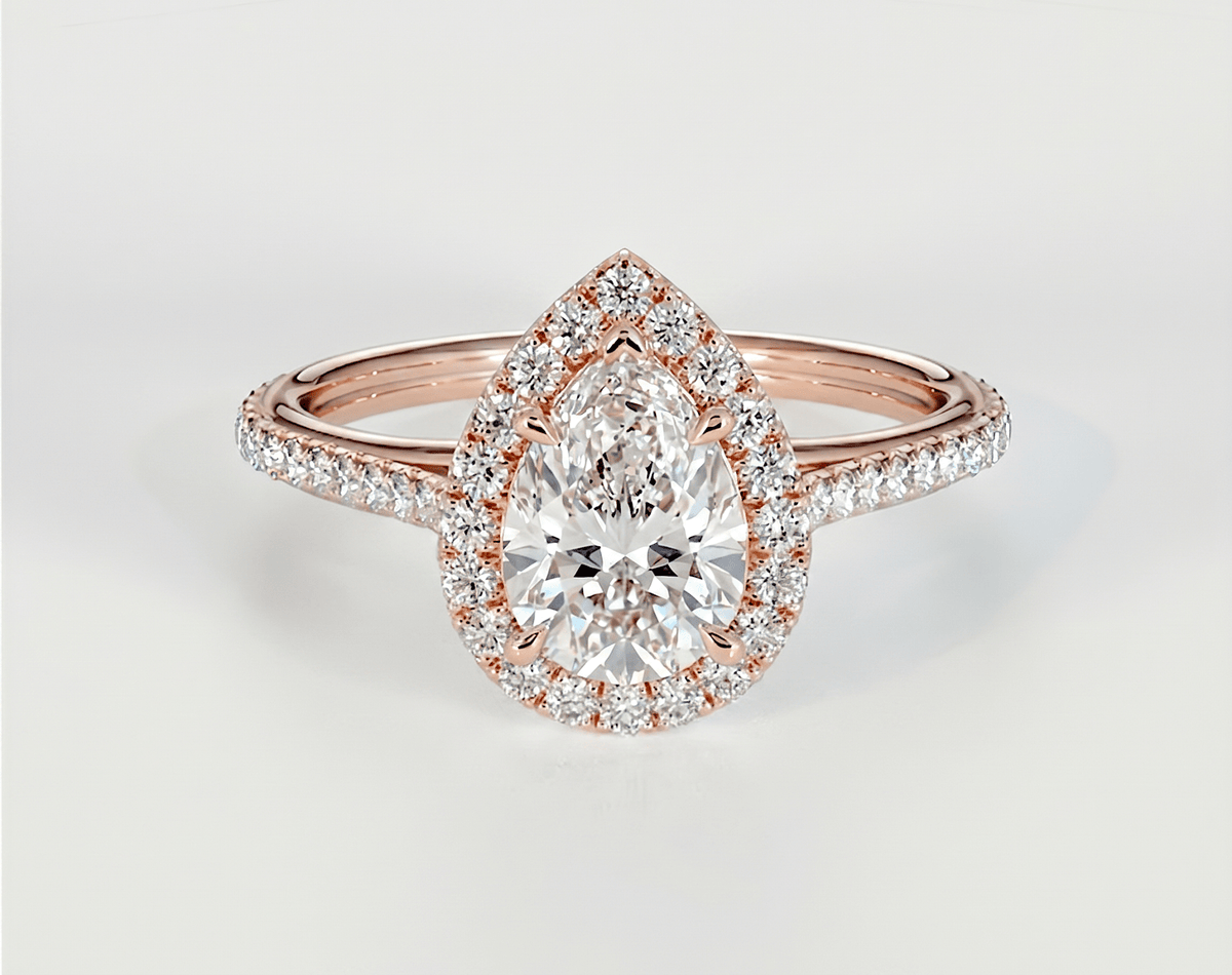 Eliza - Pear - Engagement Rings - Ramzi & Co.®
