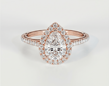 Eliza - Pear - Engagement Rings - Ramzi & Co.®