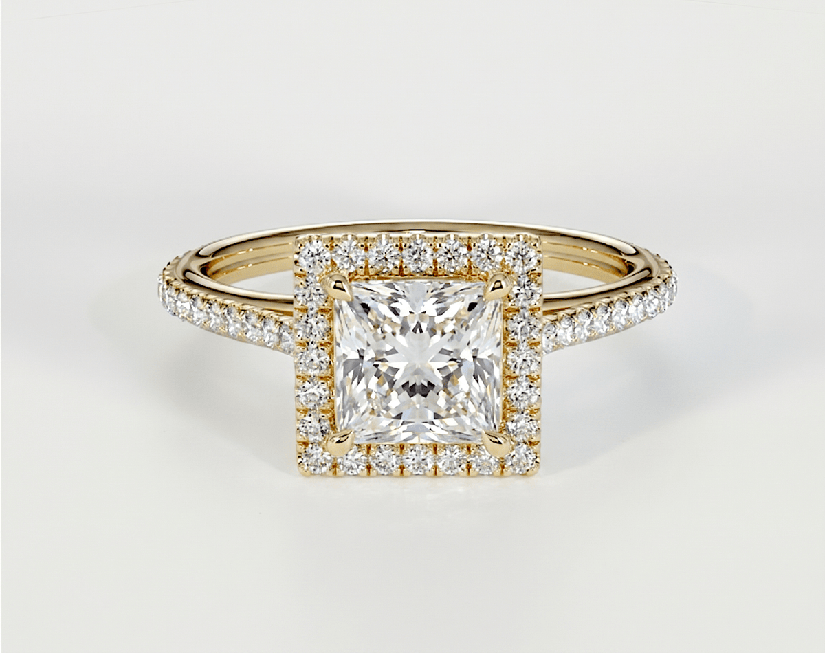 Eliza - Princess - Engagement Rings - Ramzi & Co.®