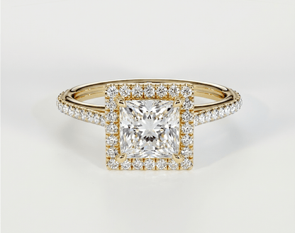 Eliza - Princess - Engagement Rings - Ramzi & Co.®