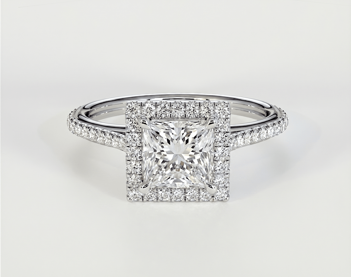 Eliza - Princess - Engagement Rings - Ramzi & Co.®