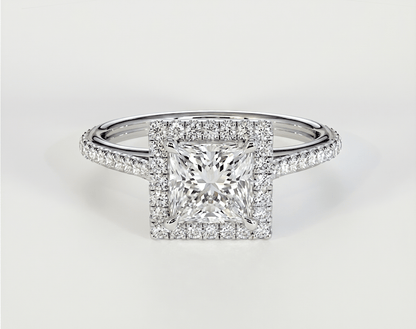 Eliza - Princess - Engagement Rings - Ramzi & Co.®