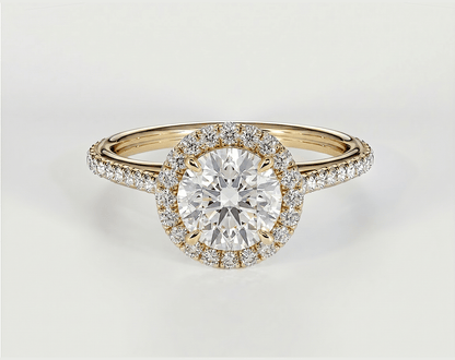 Eliza - Round - Engagement Rings - Ramzi & Co.®