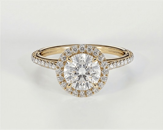 Eliza - Round - Engagement Rings - Ramzi & Co.®