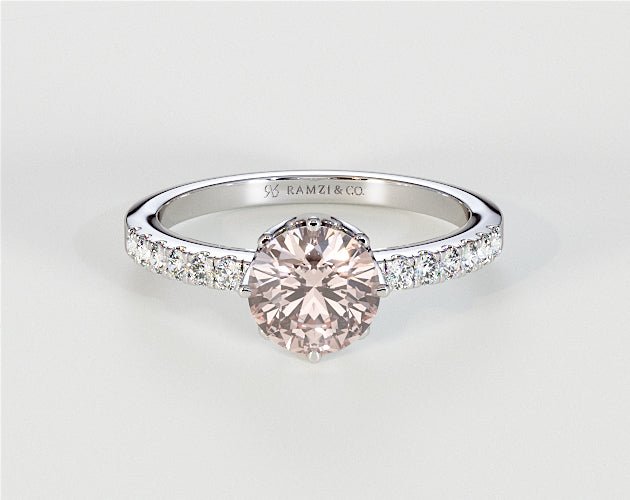 Elizabeth - Morganite Rings - Ramzi & Co.®